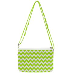 Chevron Pattern Gifts Double Gusset Crossbody Bag by GardenOfOphir