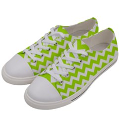 Chevron Pattern Gifts Men s Low Top Canvas Sneakers by GardenOfOphir