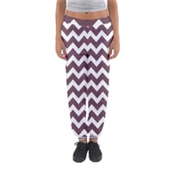 Chevron Pattern Gifts Women s Jogger Sweatpants by GardenOfOphir