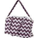 Chevron Pattern Gifts Canvas Crossbody Bag View2