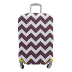 Chevron Pattern Gifts Luggage Cover (small) by GardenOfOphir