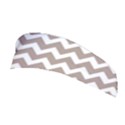 Beige Chevron Pattern Gifts Stretchable Headband View1