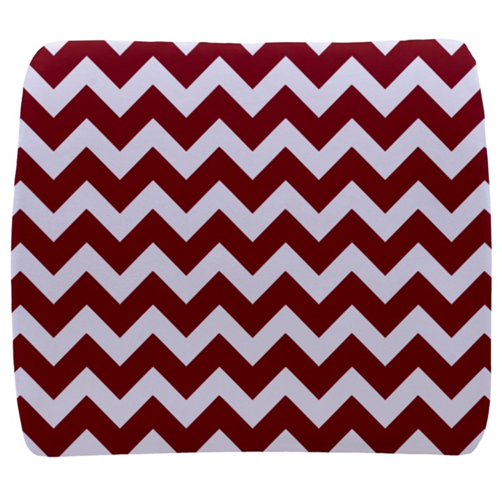 Red Chevron Pattern Gifts Back Support Cushion