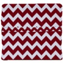 Red Chevron Pattern Gifts Back Support Cushion View4