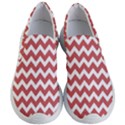 Coral Chevron Pattern Gifts Women s Lightweight Slip Ons View1