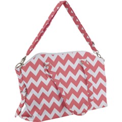 Chevron Pattern Gifts Canvas Crossbody Bag by GardenOfOphir