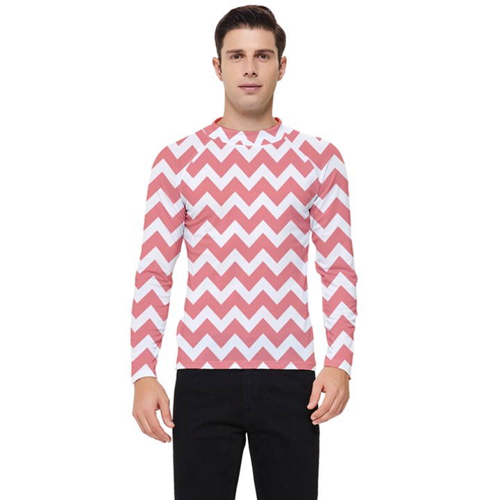 Chevron Pattern Gifts Men s Long Sleeve Rash Guard