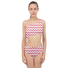 Chevron Pattern Gifts Spliced Up Two Piece Swimsuit by GardenOfOphir