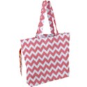 Chevron Pattern Gifts Drawstring Tote Bag View2