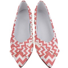 Chevron Pattern Gifts Women s Bow Heels by GardenOfOphir