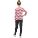 Chevron Pattern Gifts Kids  Long Mesh Tee View2