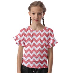 Chevron Pattern Gifts Kids  Cut Out Flutter Sleeves by GardenOfOphir