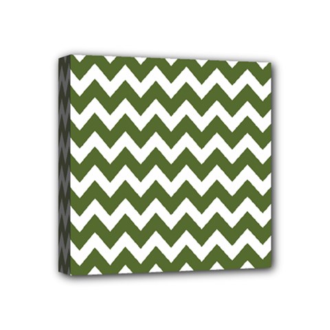 Chevron Pattern Gifts Mini Canvas 4  X 4  (stretched) by GardenOfOphir