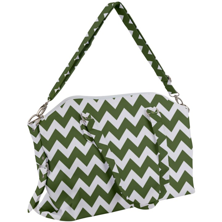 Chevron Pattern Gifts Canvas Crossbody Bag