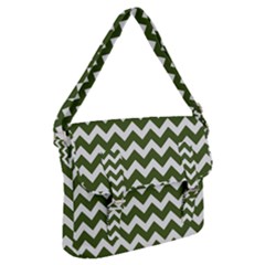 Chevron Pattern Gifts Buckle Messenger Bag by GardenOfOphir