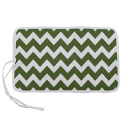 Chevron Pattern Gifts Pen Storage Case (m) by GardenOfOphir