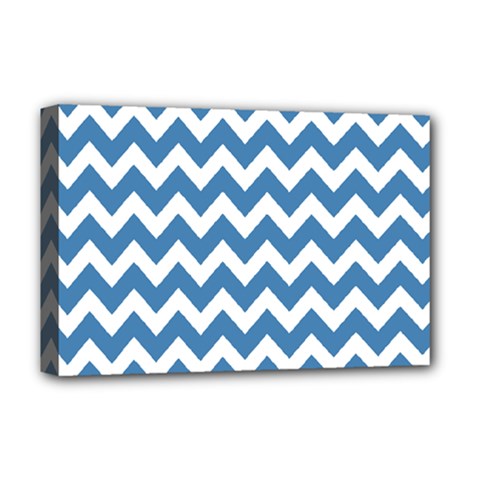 Chevron Pattern Gifts Deluxe Canvas 18  X 12  (stretched) by GardenOfOphir