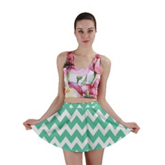 Chevron Pattern Giftt Mini Skirt by GardenOfOphir