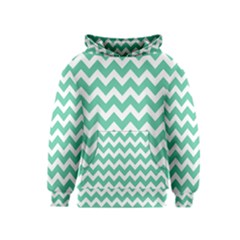 Chevron Pattern Giftt Kids  Pullover Hoodie by GardenOfOphir