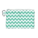 Chevron Pattern Giftt Canvas Cosmetic Bag (Large) View1