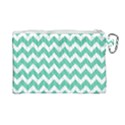 Chevron Pattern Giftt Canvas Cosmetic Bag (Large) View2