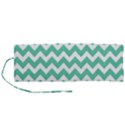 Chevron Pattern Giftt Roll Up Canvas Pencil Holder (M) View1