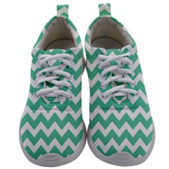 Chevron Pattern Giftt Mens Athletic Shoes by GardenOfOphir