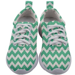 Chevron Pattern Giftt Kids Athletic Shoes by GardenOfOphir