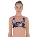 Skull With Flowers - Day Of The Dead Got No Strings Sports Bra View1