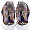 Skull With Flowers - Day Of The Dead Men s Lightweight High Top Sneakers View4