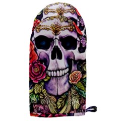 Sugar Skull With Flowers - Day Of The Dead Microwave Oven Glove