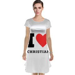 I Love Christian Cap Sleeve Nightdress by ilovewhateva