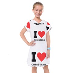 I Love Christian Kids  Drop Waist Dress by ilovewhateva