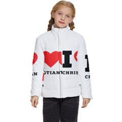 I Love Christian Kids  Puffer Bubble Jacket Coat by ilovewhateva