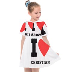 I Love Christian Kids  Sailor Dress by ilovewhateva