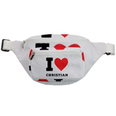 I Love Christian Fanny Pack by ilovewhateva