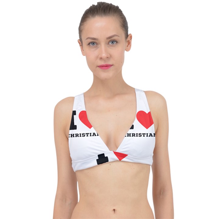 I love christian Classic Banded Bikini Top