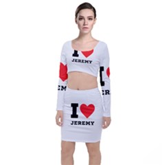 I Love Jeremy  Top And Skirt Sets by ilovewhateva