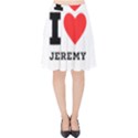 I love Jeremy  Velvet High Waist Skirt View1