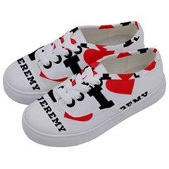 I Love Jeremy  Kids  Classic Low Top Sneakers by ilovewhateva