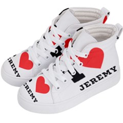 I Love Jeremy  Kids  Hi-top Skate Sneakers by ilovewhateva