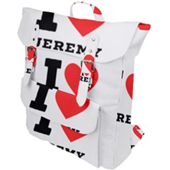 I Love Jeremy  Buckle Up Backpack by ilovewhateva