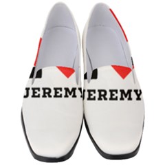 I Love Jeremy  Women s Classic Loafer Heels by ilovewhateva