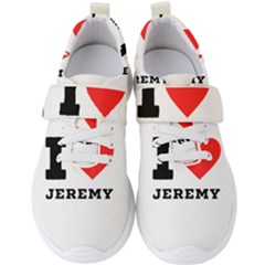 I Love Jeremy  Men s Velcro Strap Shoes by ilovewhateva