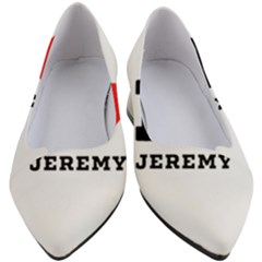 I Love Jeremy  Women s Block Heels  by ilovewhateva