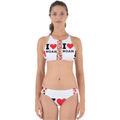 I Love Noah Perfectly Cut Out Bikini Set by ilovewhateva