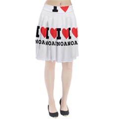 I Love Noah Pleated Skirt by ilovewhateva