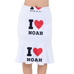 I Love Noah Short Mermaid Skirt by ilovewhateva