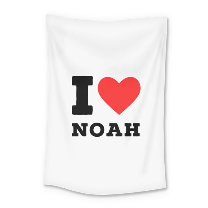 I love noah Small Tapestry