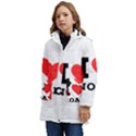 I love noah Kid s Hooded Longline Puffer Jacket View3